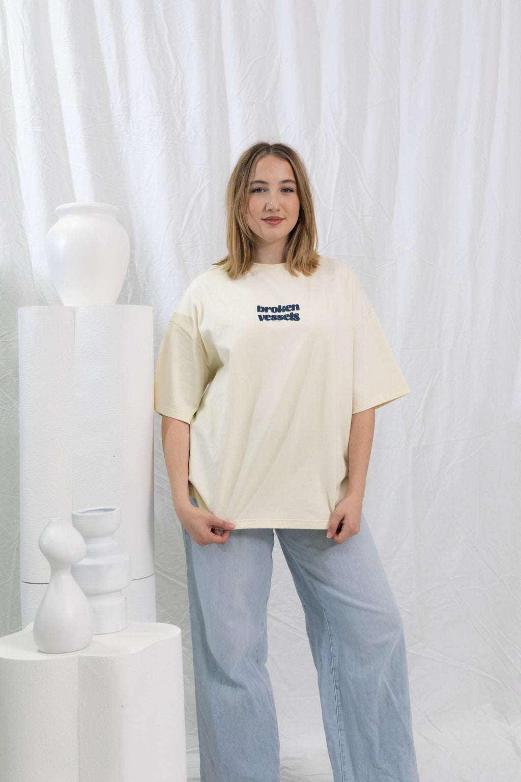 “Incredible Purpose” Oversize Puff Print T-Shirt