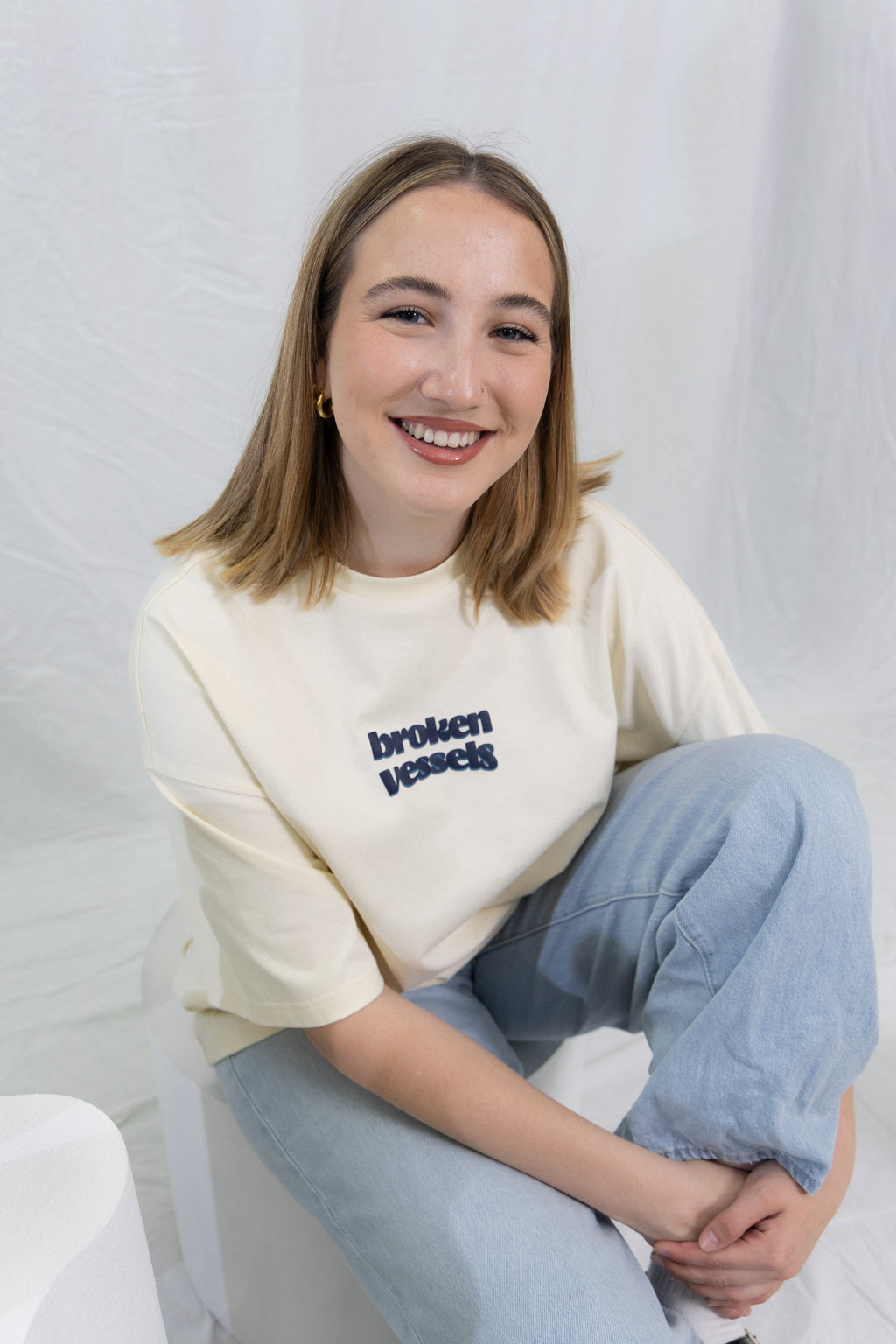 “Incredible Purpose” Oversize Puff Print T-Shirt