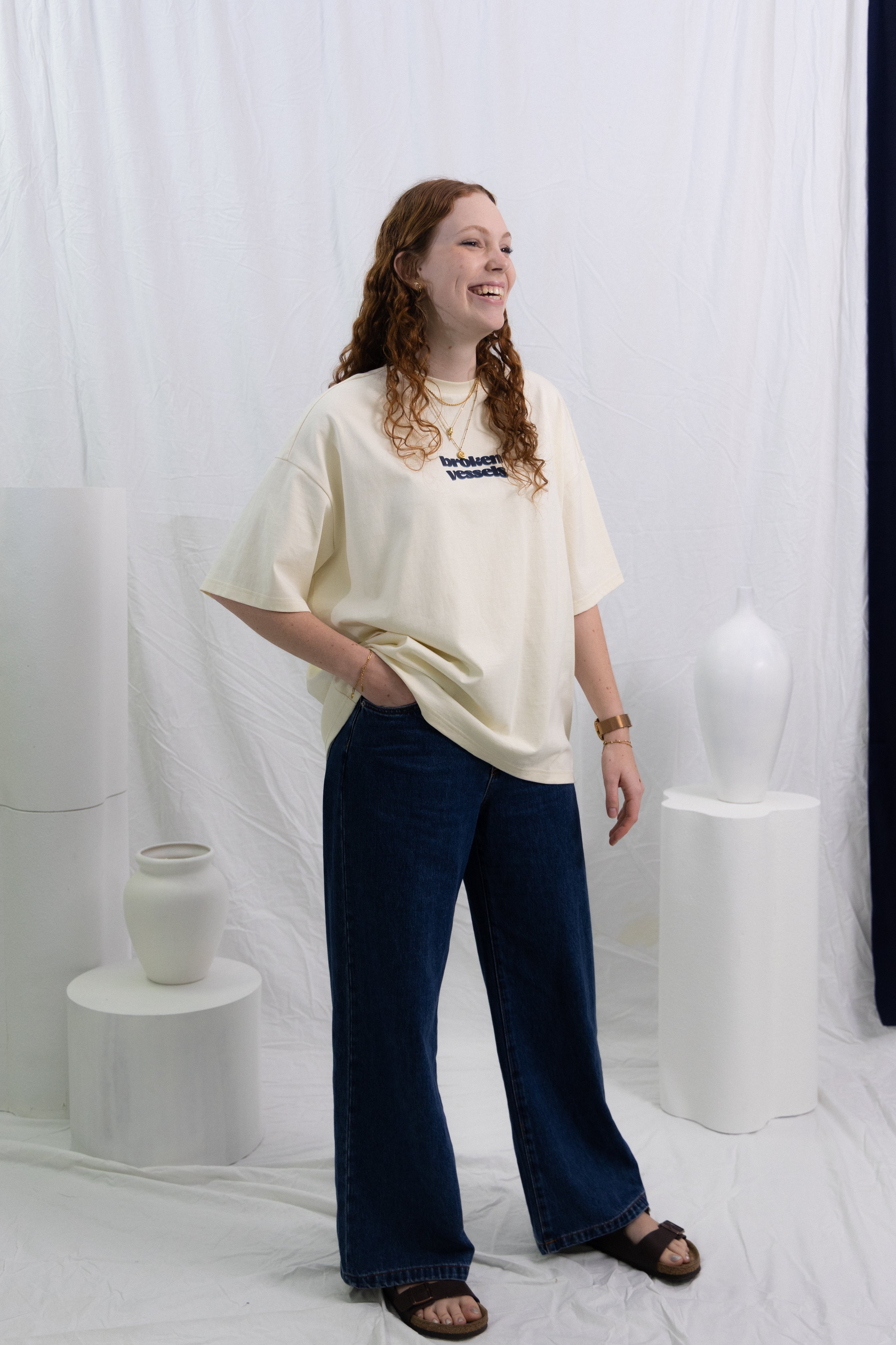 “Incredible Purpose” Oversize Puff Print T-Shirt
