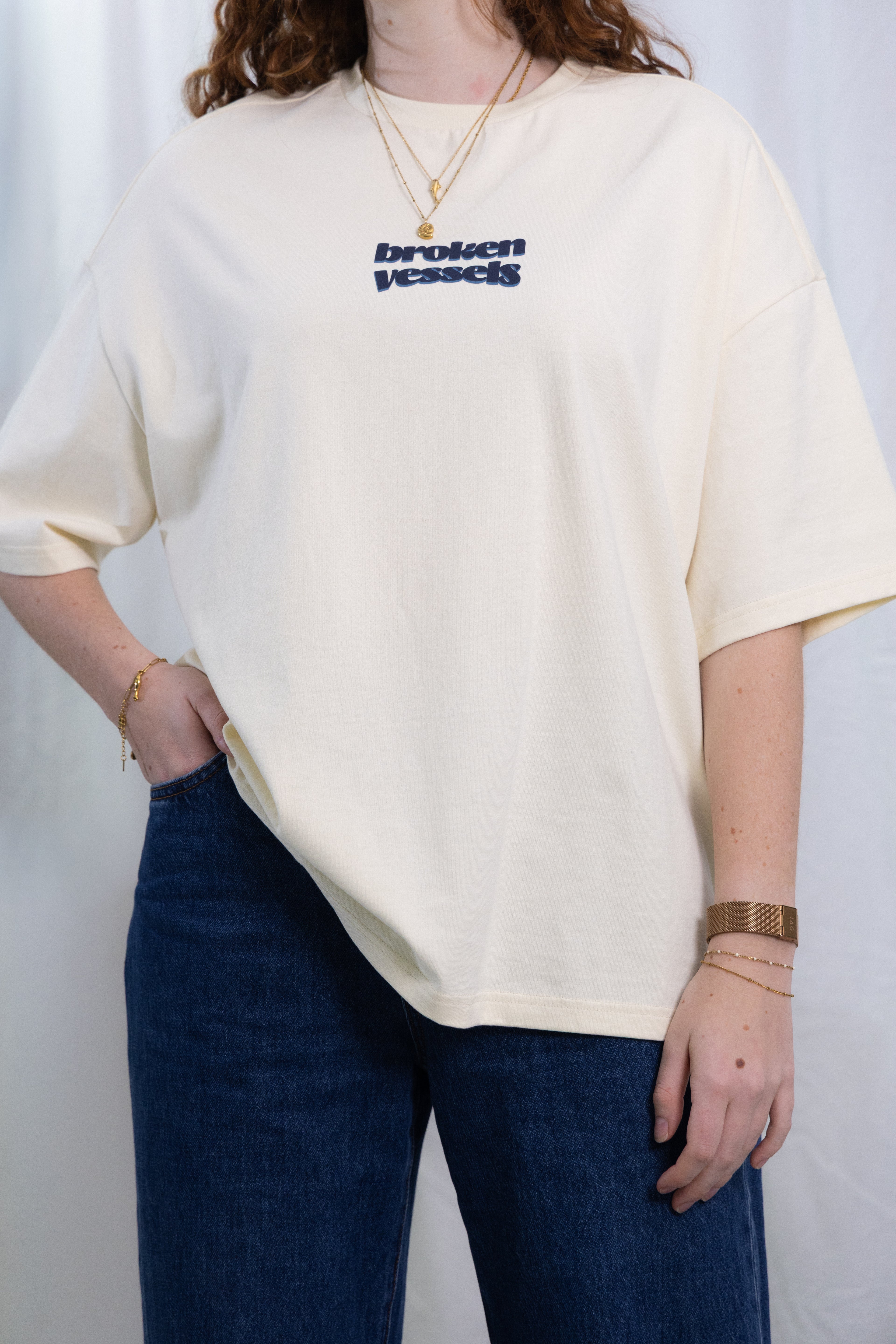 “Incredible Purpose” Oversize Puff Print T-Shirt