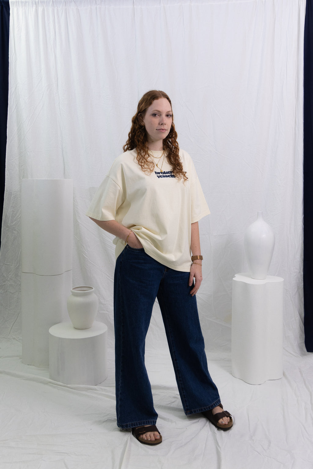 “Incredible Purpose” Oversize Puff Print T-Shirt