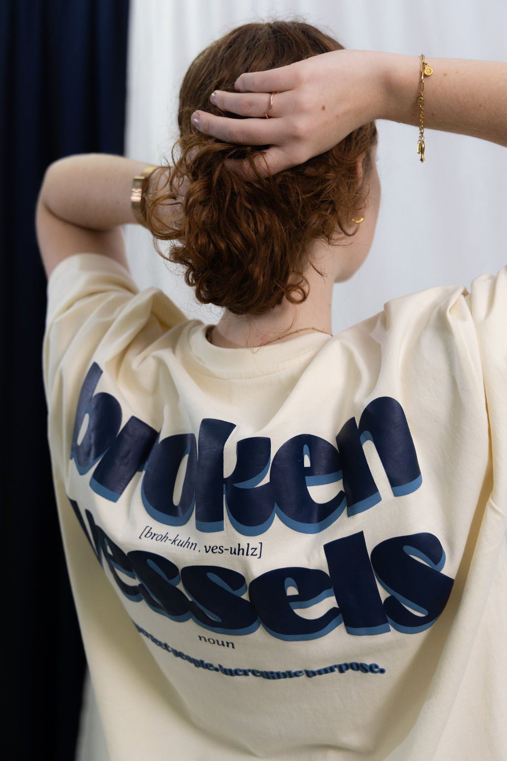 “Incredible Purpose” Oversize Puff Print T-Shirt